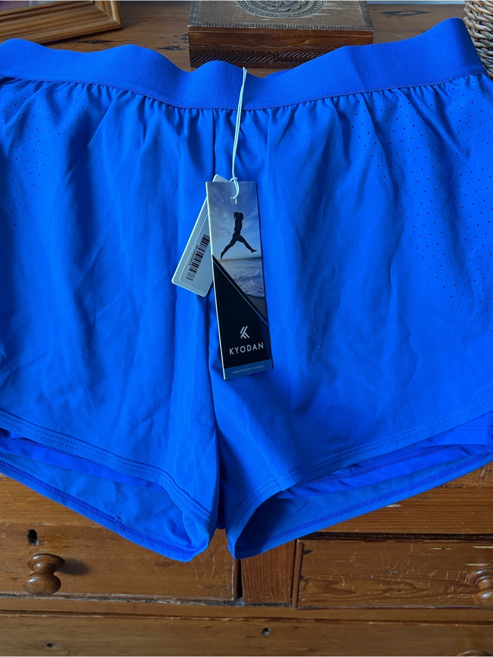 Kyodan Women’s Bright Blue Athletic Running Shorts